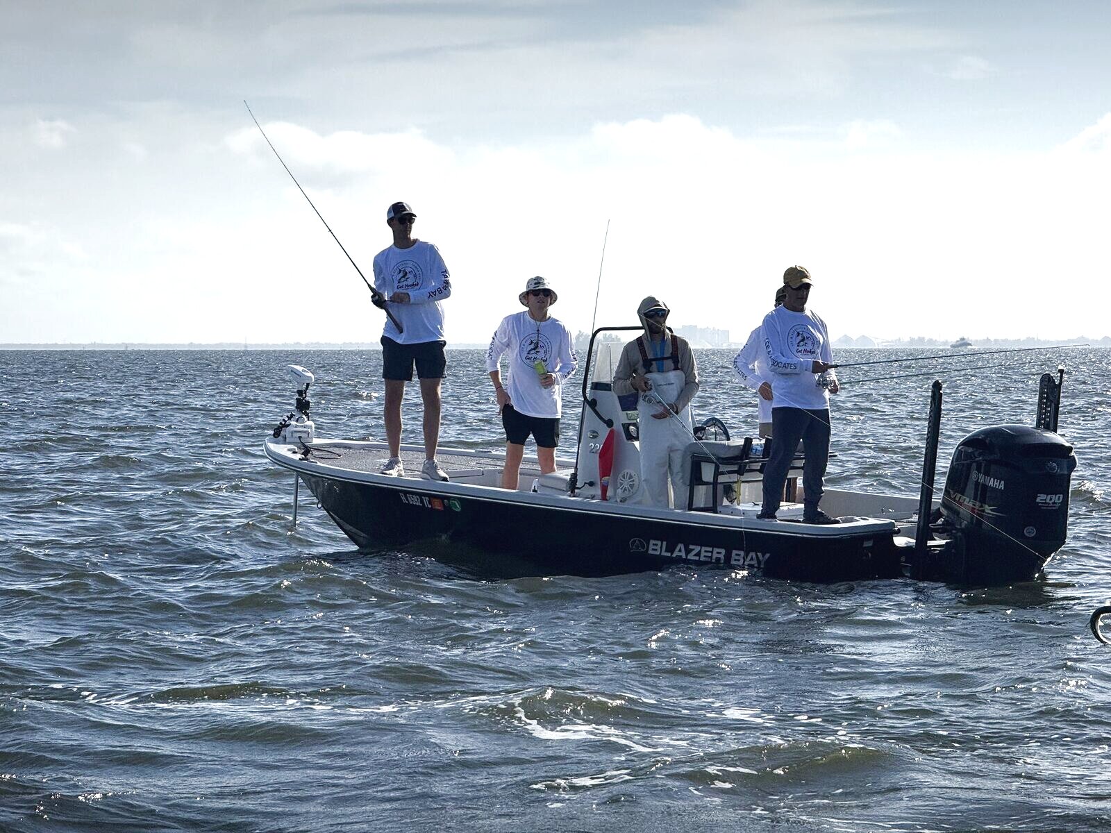 Tournament catch on the water