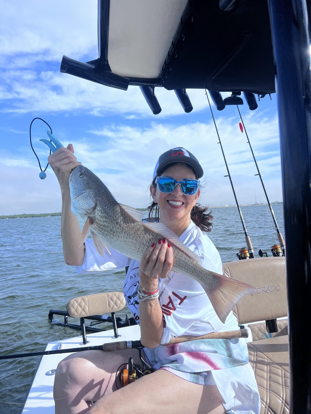 Tournament catch on the water